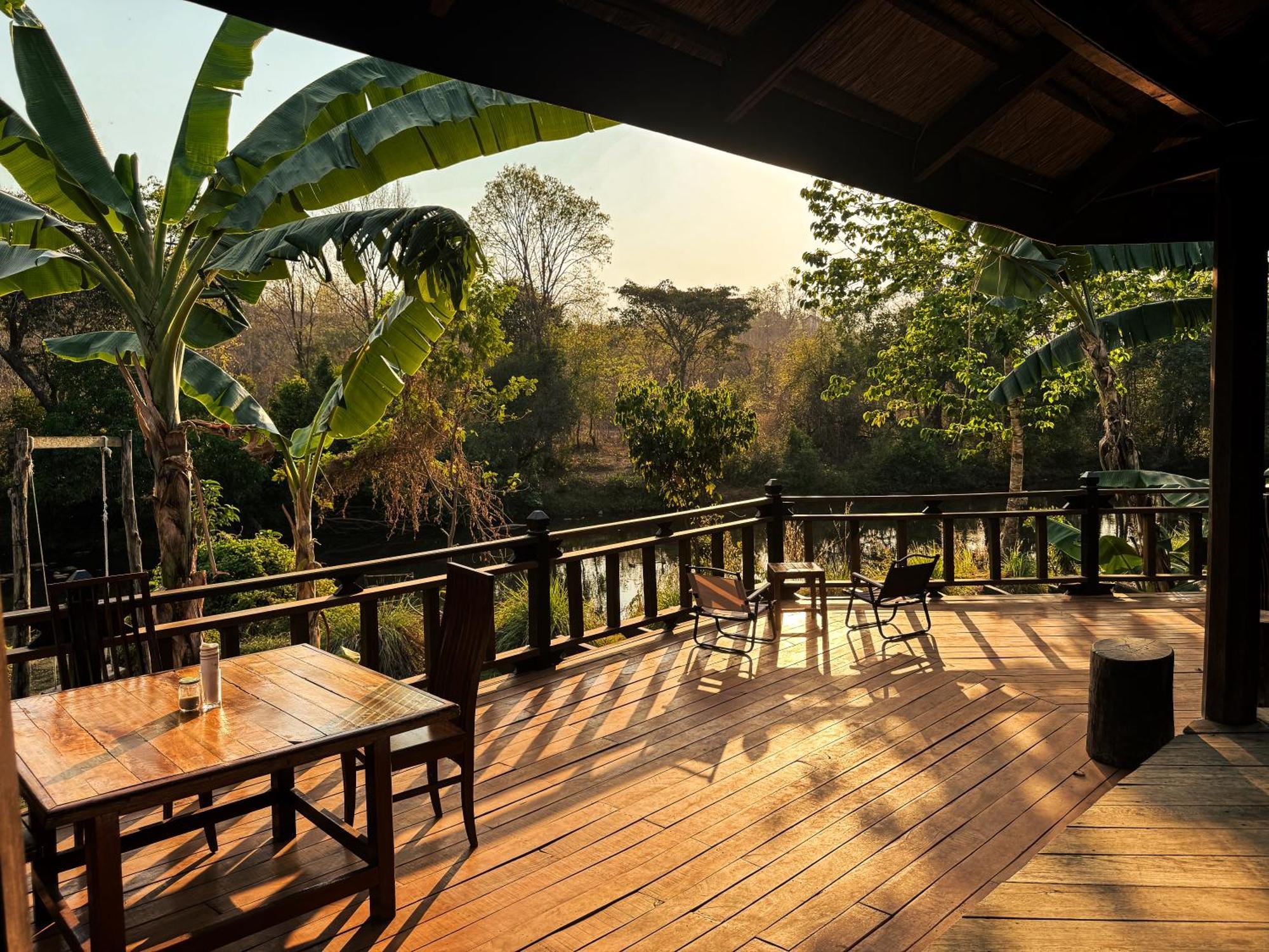 Bolaven Garden Bungalow And Tent - Tad Lo Ban Kiangtat Bagian luar foto