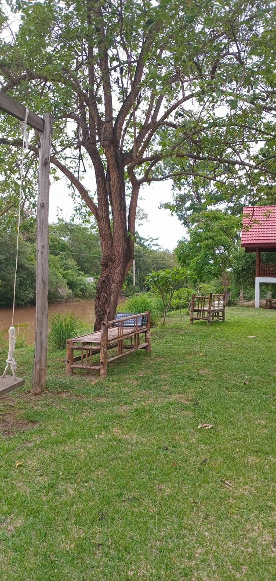 Bolaven Garden Bungalow And Tent - Tad Lo Ban Kiangtat Bagian luar foto
