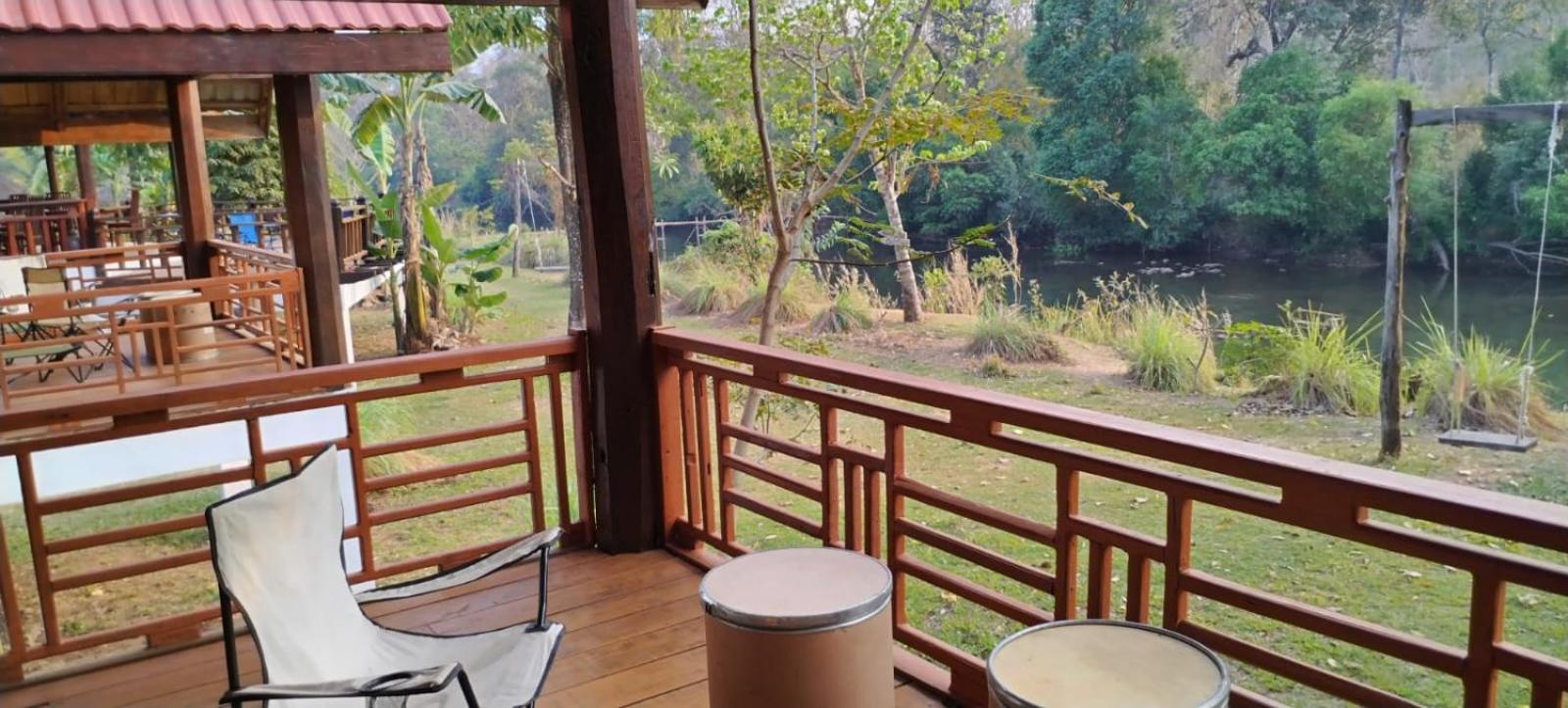 Bolaven Garden Bungalow And Tent - Tad Lo Ban Kiangtat Bagian luar foto