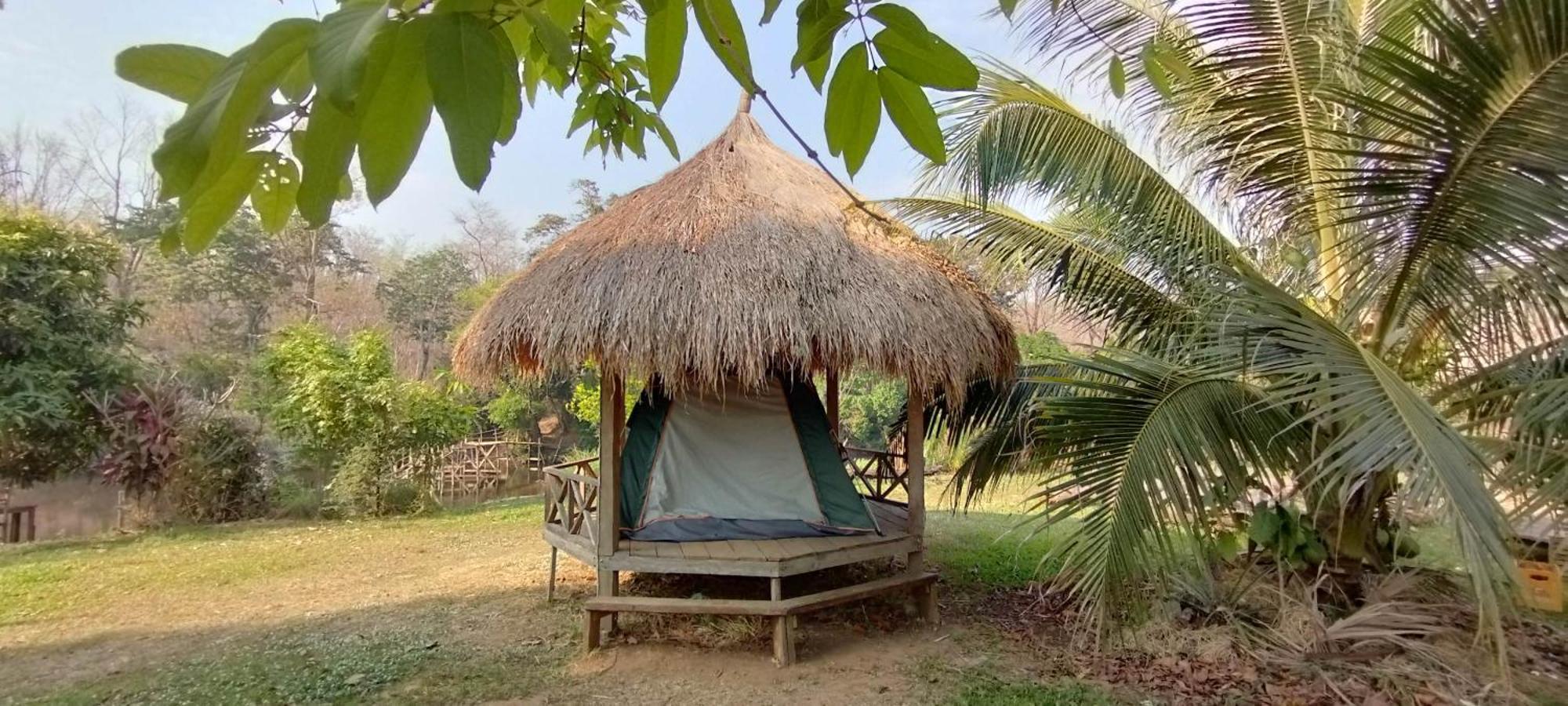 Bolaven Garden Bungalow And Tent - Tad Lo Ban Kiangtat Bagian luar foto