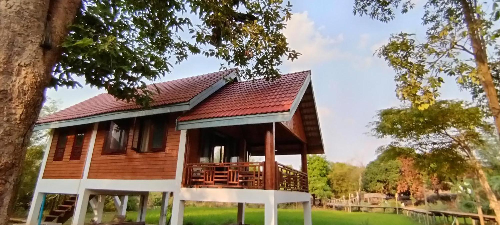 Bolaven Garden Bungalow And Tent - Tad Lo Ban Kiangtat Bagian luar foto