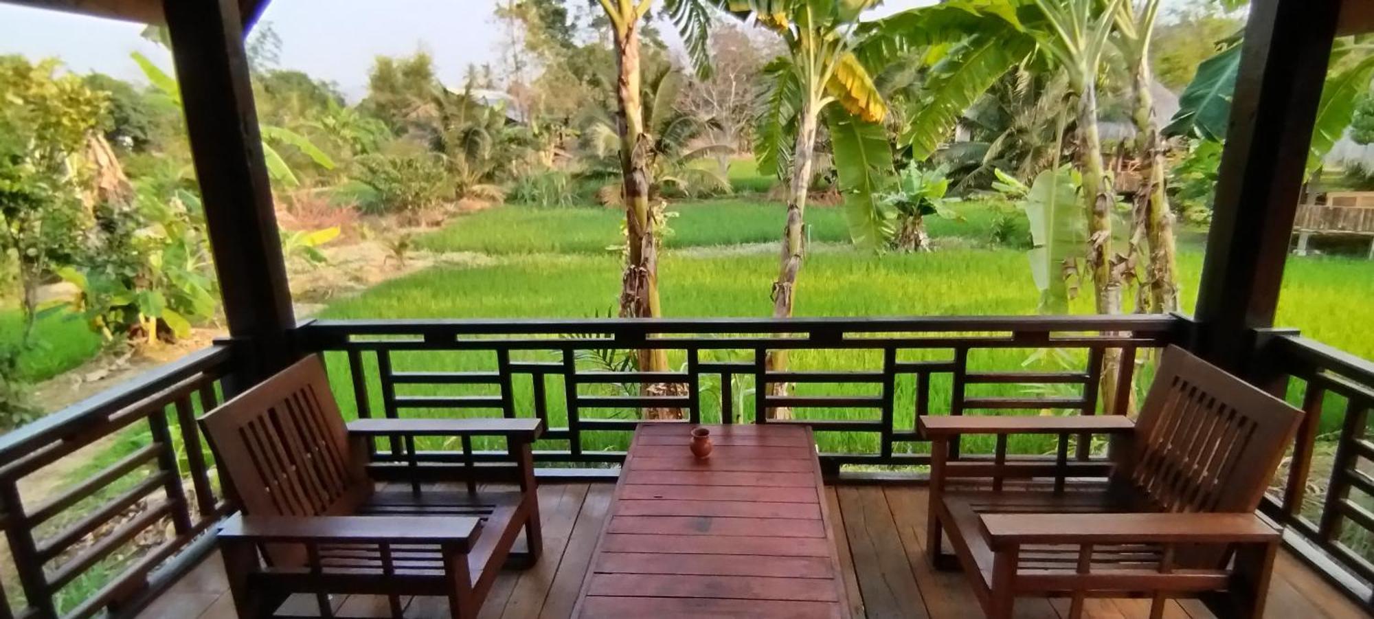 Bolaven Garden Bungalow And Tent - Tad Lo Ban Kiangtat Bagian luar foto